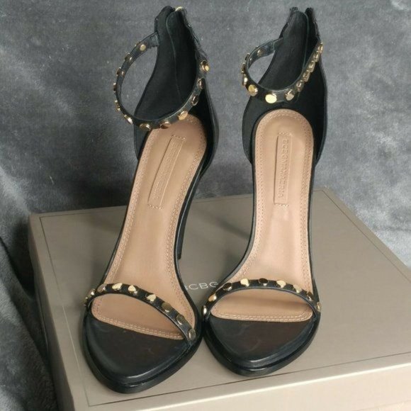 BCBG MAXAZRIA Marie Tapered Heel Dress Sandal Size 8.5 - Picture 2 of 12